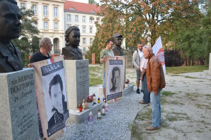 28.08.2018 Rocznica śmierci „Inki” i „Zagończyka”. Głogów Pamiętał! — zdjęcie 12