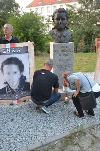 28.08.2018 Rocznica śmierci „Inki” i „Zagończyka”. Głogów Pamiętał! — zdjęcie 8