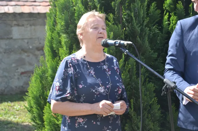 12-08-2018 Niegosławice. Uroczystości odsłonięcia pamiątkowej tablicy! — zdjęcie 27