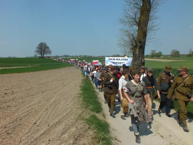 Rajd mjra cc. Hieronima Dekutowskiego ps. "Zapora". Bełżyce 2018 — zdjęcie 18