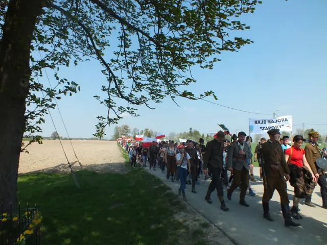 Rajd mjra cc. Hieronima Dekutowskiego ps. "Zapora". Bełżyce 2018 — zdjęcie 19