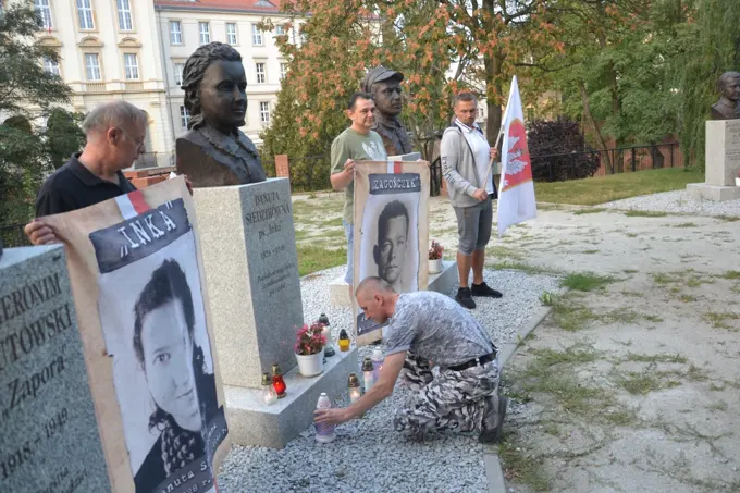 28.08.2018 Rocznica śmierci „Inki” i „Zagończyka”. Głogów Pamiętał! — zdjęcie 10