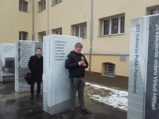 Seminarium terenowe „Kwatera Ł. Panteon narodowy pod cmentarnym murem” – Warszawa, 02-12-2017 — zdjęcie 9