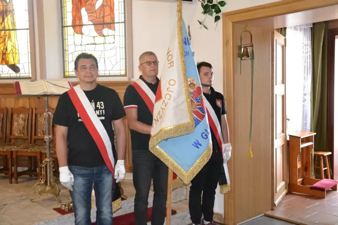 15.07.2018 r. Msza Święta w intencji polskich ofiar ludobójstwa na Wołyniu. — zdjęcie 3