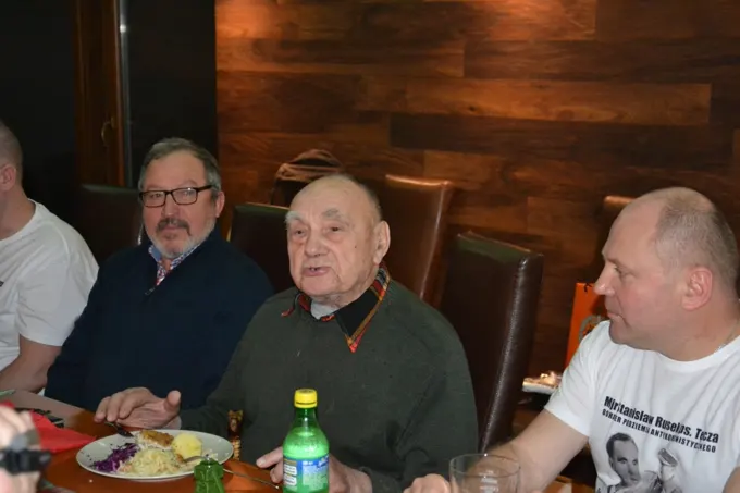 200 lat Panie Majorze, czyli... Stanisław Rusek ps. "Tęcza", żołnierz "Zapory" kończy 91 lat! — zdjęcie 8