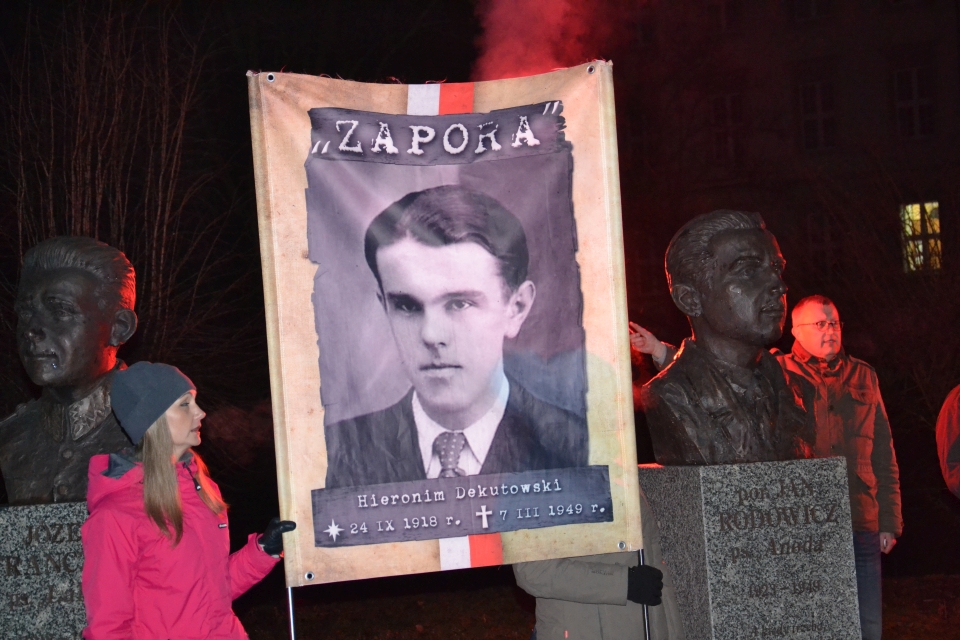 07.03.2018 W hołdzie Mjr Hieronimowi Dekutowskiemu ps. Zapora