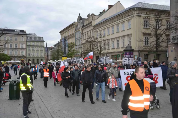 26.11.2017 IV Krakowskie Zaduszki za Żołnierzy Wyklętych — zdjęcie 8