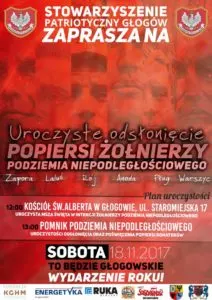 Uroczyste odsłonięcie popiersi żołnierzy podziemia niepodległościowego — zdjęcie 1