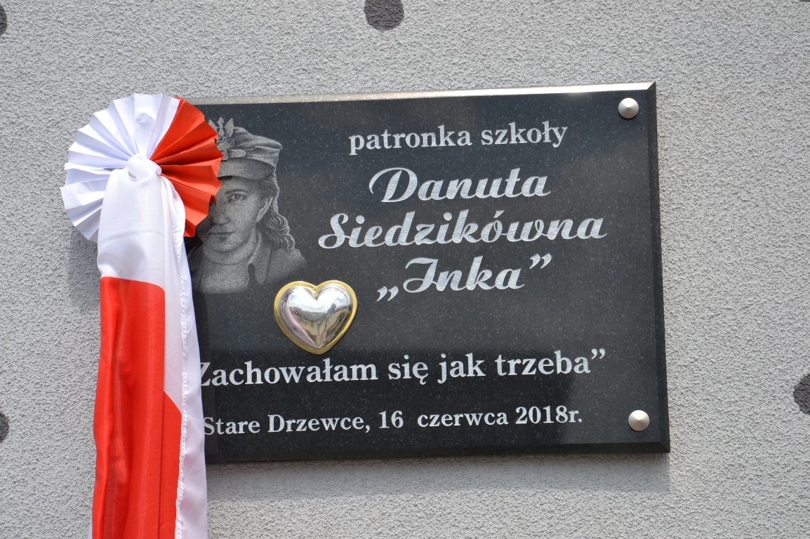 16.08.2018 r. Stare Drzewce. INKA patronką Szkoły Podstawowej!