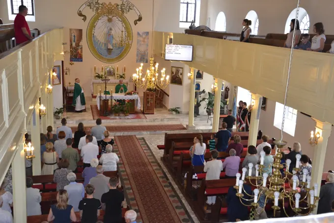 08.07.2018 r. Radwanice, Msza Święta w intencji ofiar ludobójstwa na Wołyniu — zdjęcie 5