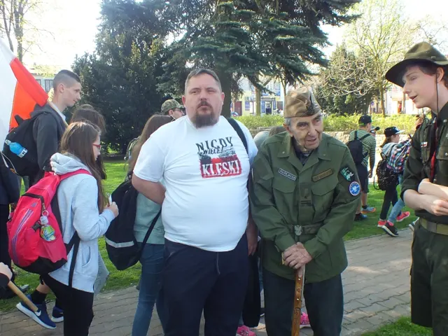 Rajd mjra cc. Hieronima Dekutowskiego ps. "Zapora". Bełżyce 2018 — zdjęcie 11