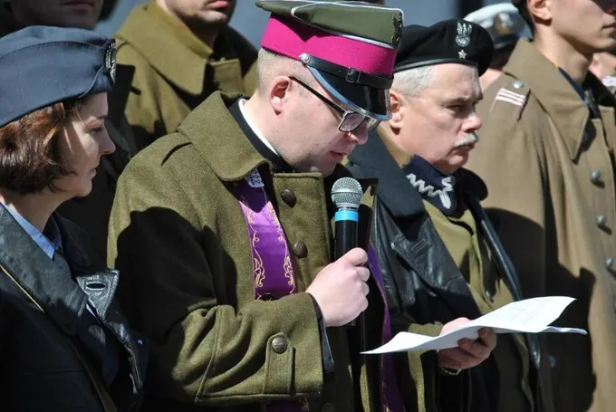 07.04.2018 Wolsztyn. IV Marsz Katyński. — zdjęcie 4
