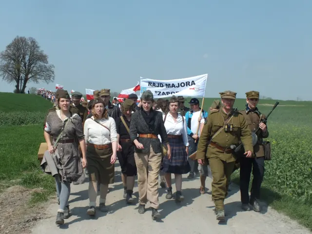 Rajd mjra cc. Hieronima Dekutowskiego ps. "Zapora". Bełżyce 2018 — zdjęcie 17