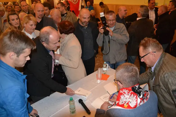 Rafał Ziemkiewicz w Głogowie. 21.10.2017 — zdjęcie 8