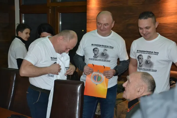 200 lat Panie Majorze, czyli... Stanisław Rusek ps. "Tęcza", żołnierz "Zapory" kończy 91 lat! — zdjęcie 4