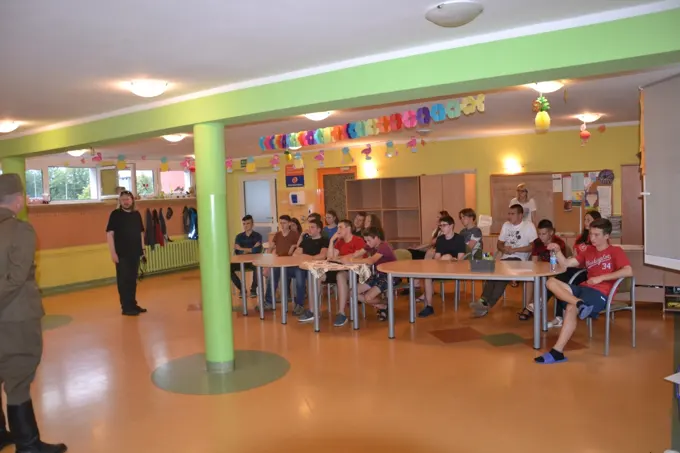 12.07.2018 Letnia Akademia w Głogowie. Spotkanie z młodzieżą w Kresów. — zdjęcie 1