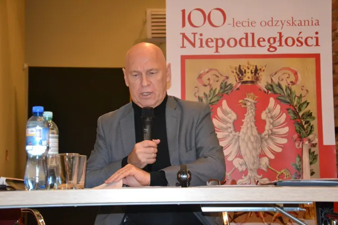 24.11.2018 "Rok 1945. Wyzwolenie czy kolejna okupacja?", czyli Leszek Żebrowski w Głogowie — zdjęcie 7
