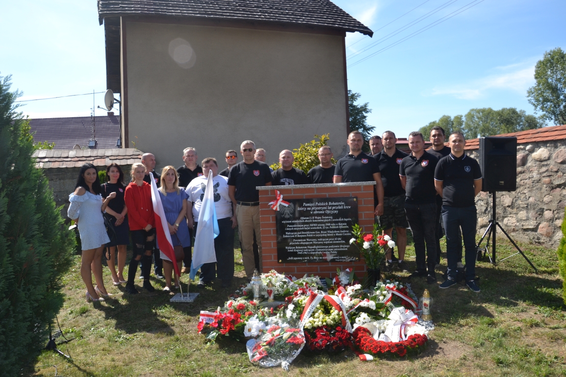 12-08-2018 Niegosławice. Uroczystości odsłonięcia pamiątkowej tablicy!