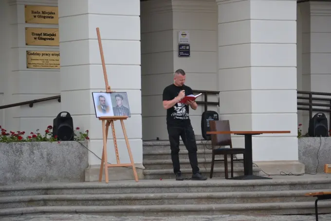25-05-2018 Głogowianie czytają Raporty Rotmistrza Pileckiego