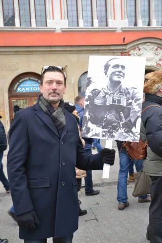 26.11.2017 IV Krakowskie Zaduszki za Żołnierzy Wyklętych — zdjęcie 12