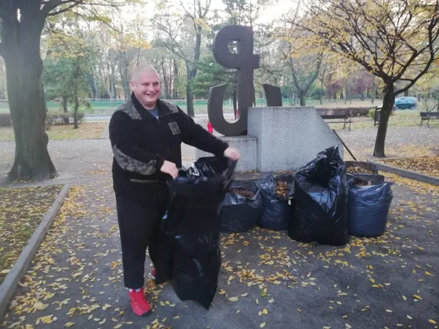 06-07.11.2018 sprzątanie Alei Pamięci! — zdjęcie 7