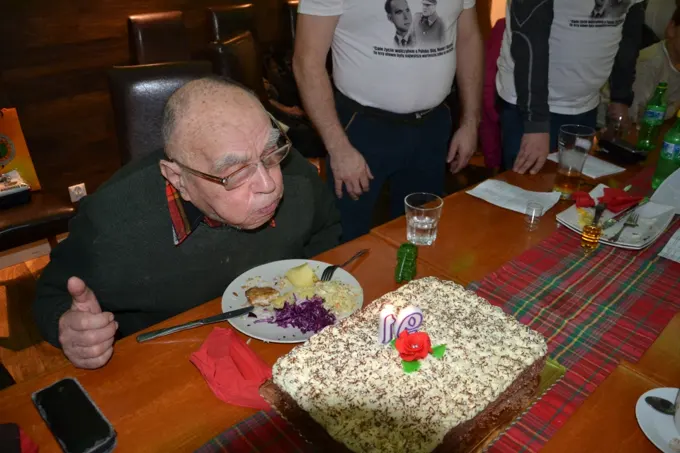 200 lat Panie Majorze, czyli... Stanisław Rusek ps. "Tęcza", żołnierz "Zapory" kończy 91 lat! — zdjęcie 11