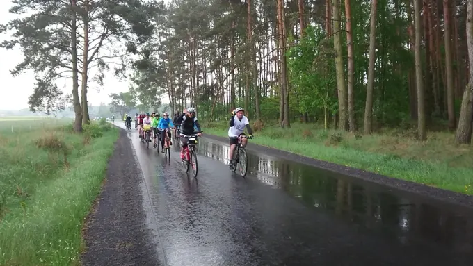 03.05.2018 Rajd Rowerowy 100 km na 100-lecie Odzyskania Niepodległości — zdjęcie 14