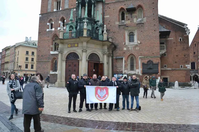 26.11.2017 IV Krakowskie Zaduszki za Żołnierzy Wyklętych — zdjęcie 23