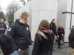 Seminarium terenowe „Kwatera Ł. Panteon narodowy pod cmentarnym murem” – Warszawa, 02-12-2017 — zdjęcie 18