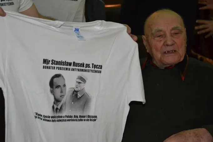 200 lat Panie Majorze, czyli... Stanisław Rusek ps. "Tęcza", żołnierz "Zapory" kończy 91 lat! — zdjęcie 5