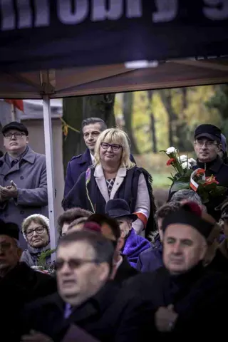 18.11.2017 Głogów wita Bohaterów. Część II odsłonięcie popiersi „Wyklętych” — zdjęcie 53