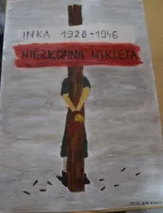Konkurs plastyczno - historyczny "Żołnierze Wyklęci – Bohaterowie Niezłomni". Zwycięskie prace. — zdjęcie 7