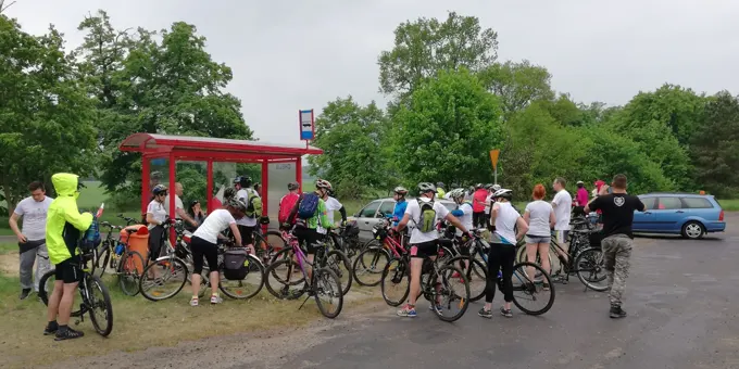 03.05.2018 Rajd Rowerowy 100 km na 100-lecie Odzyskania Niepodległości — zdjęcie 15