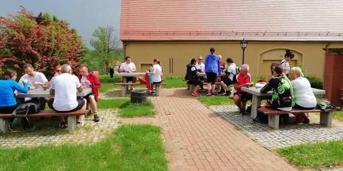 03.05.2018 Rajd Rowerowy 100 km na 100-lecie Odzyskania Niepodległości — zdjęcie 12