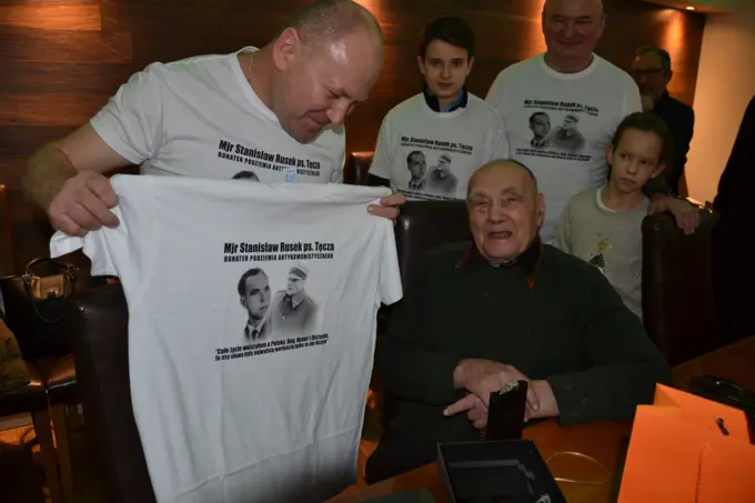 200 lat Panie Majorze, czyli... Stanisław Rusek ps. "Tęcza", żołnierz "Zapory" kończy 91 lat! — zdjęcie 7