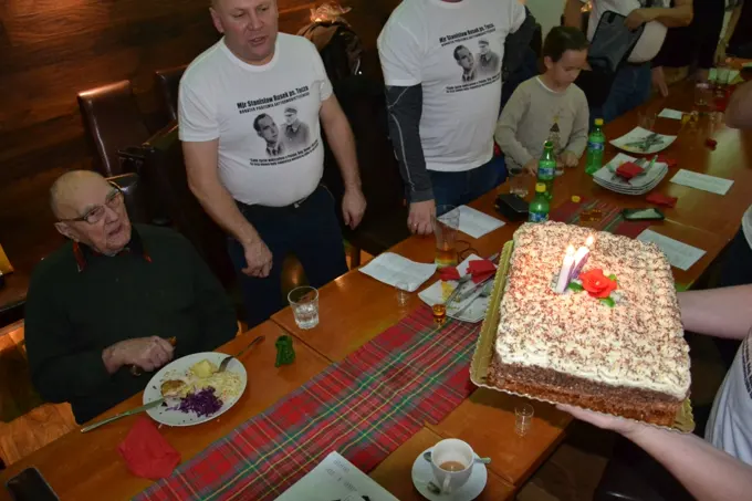 200 lat Panie Majorze, czyli... Stanisław Rusek ps. "Tęcza", żołnierz "Zapory" kończy 91 lat! — zdjęcie 10