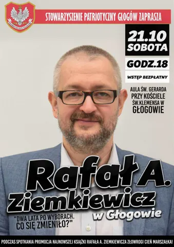 Rafał Ziemkiewicz w Głogowie. 21.10.2017 — zdjęcie 14